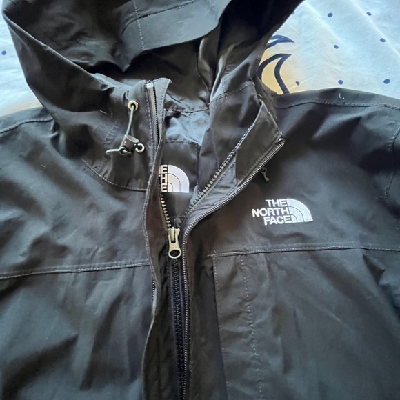 The North Face Dry Vent Mono 3 in 1 Tri Climate Hooded Jacket Size Medium Black - Picture 13 of 16